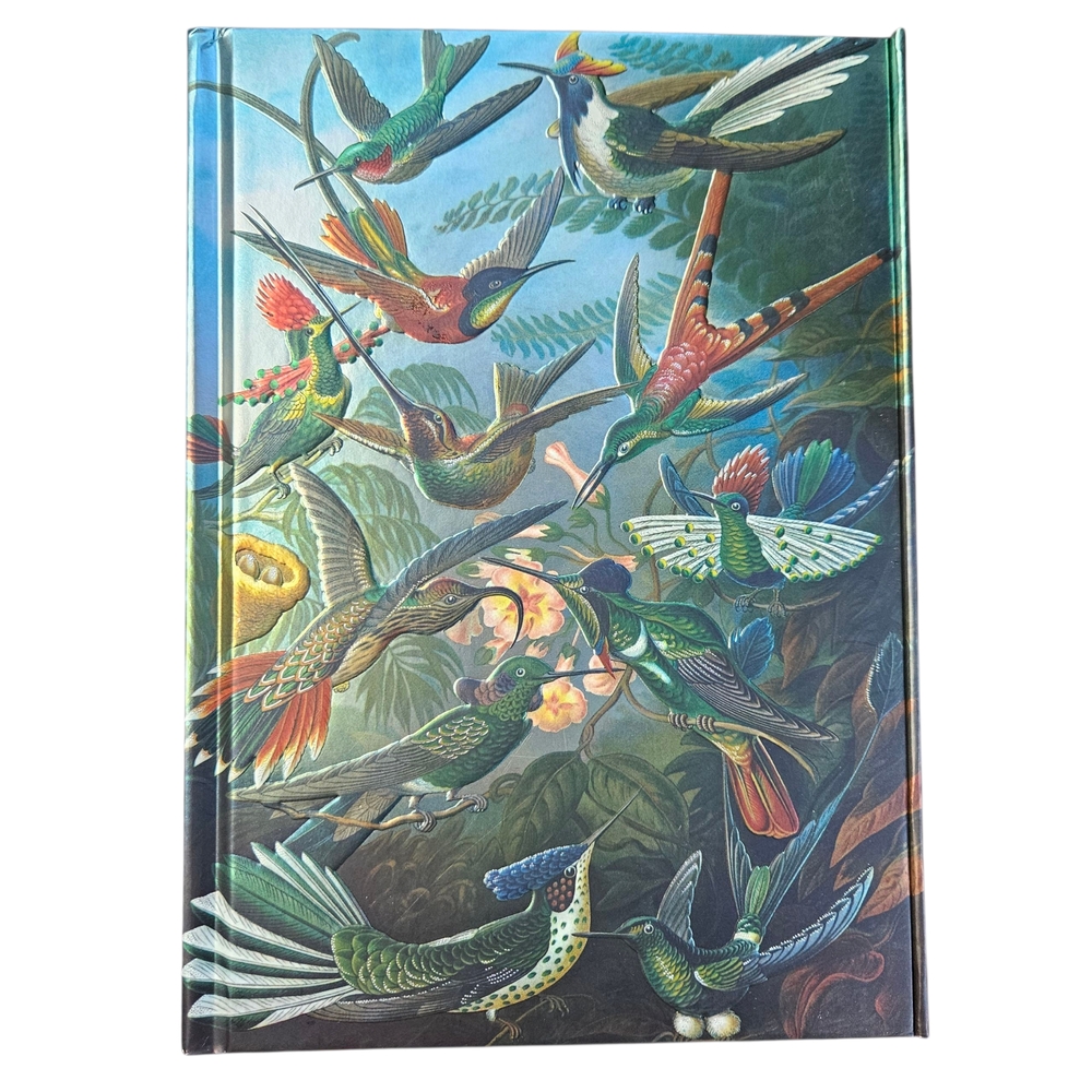 NWT - Ernst Haeckel - Hummingbird Art Hardcover Journal Notebook